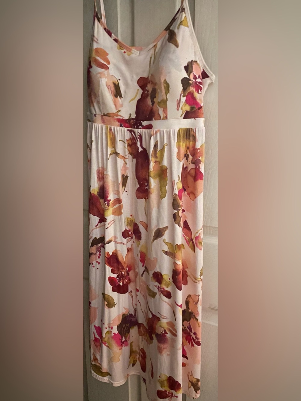 Sundress by Stars Above 
Midi casual dress w/bra cups 
Sz L
Like new
Never worn